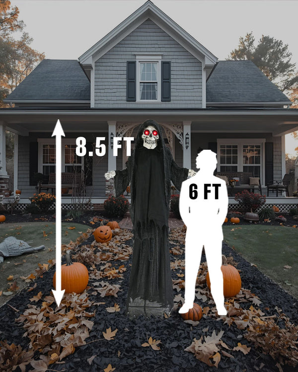 Standing Reaper Animated Decoration 2.6m