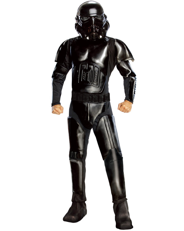 Star Wars Black Shadow Trooper Deluxe Mens Costume