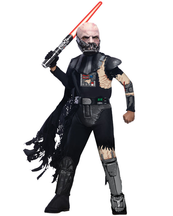 Star Wars Darth Vader Battle Damage Boys Costume