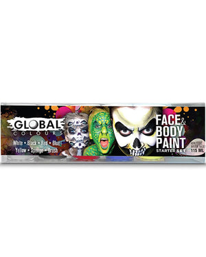 Starter Set Face and Body Paint Pack of 5