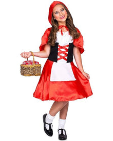 Storybook Red Riding Hood Girls Costume