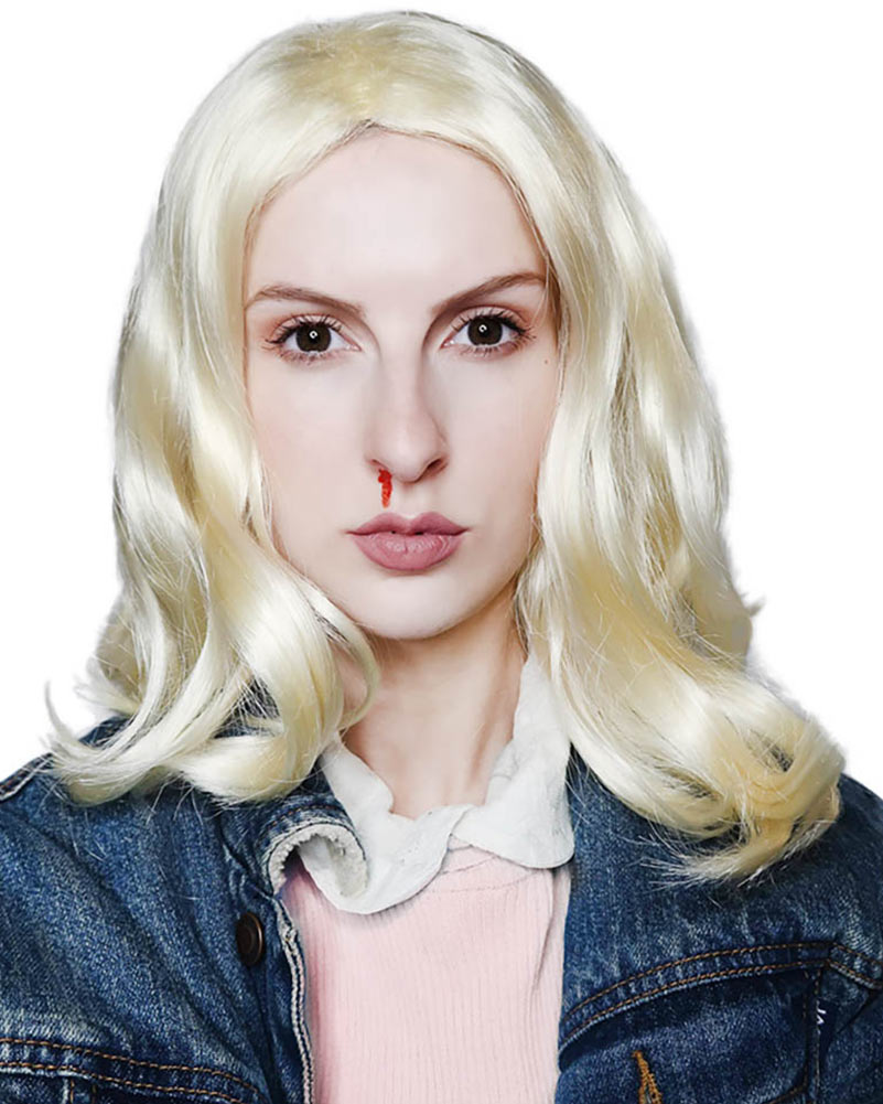 Strange Girl Deluxe Wavy Blonde Wig