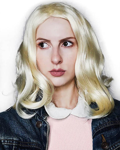 Strange Girl Deluxe Wavy Blonde Wig