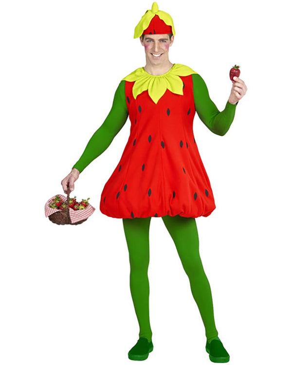 Strawberry Adults Costume