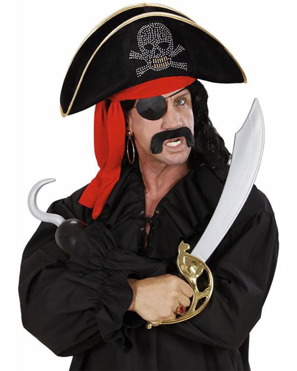 Studded Skull Pirate Hat