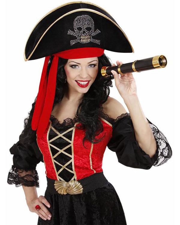 Studded Skull Pirate Hat