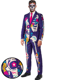 Sugar Skull Mens Halloween Suitmeister