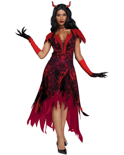 Sultry Devil Womens Costume