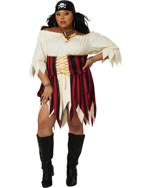 Sultry Sea Pirate Plus Size Womens Costume