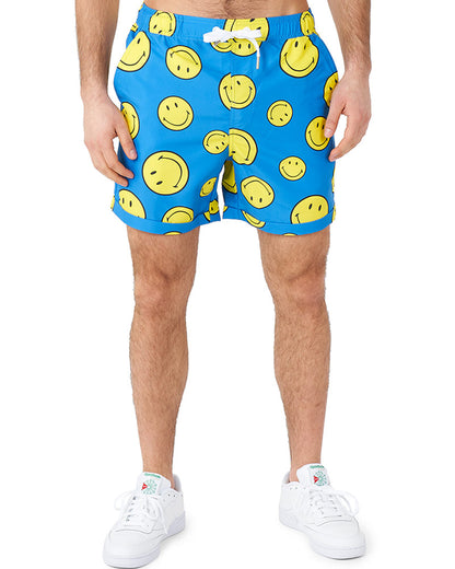 Summer Smiley Fade Opposuit Mens Swim Suit