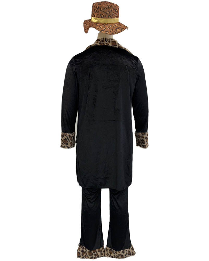 Supa Mac Daddy Cheetah Pimp Mens Costume