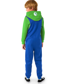 Super Mario Bros Luigi Kids Opposuit Onesie