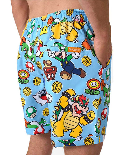 Super Mario Opposuit Mens Swim Suit