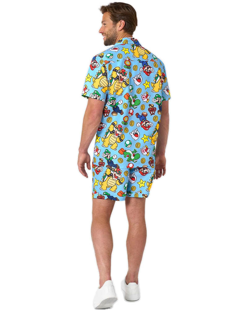 Super Mario Opposuit Mens Swim Suit