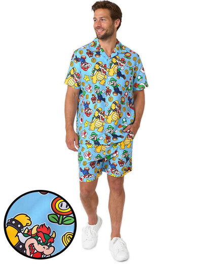 Super Mario Opposuit Mens Swim Suit
