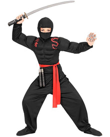 Super Muscle Ninja Boys and Teens Halloween Costume