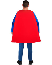 Superman Adult Shirt and Cape Set