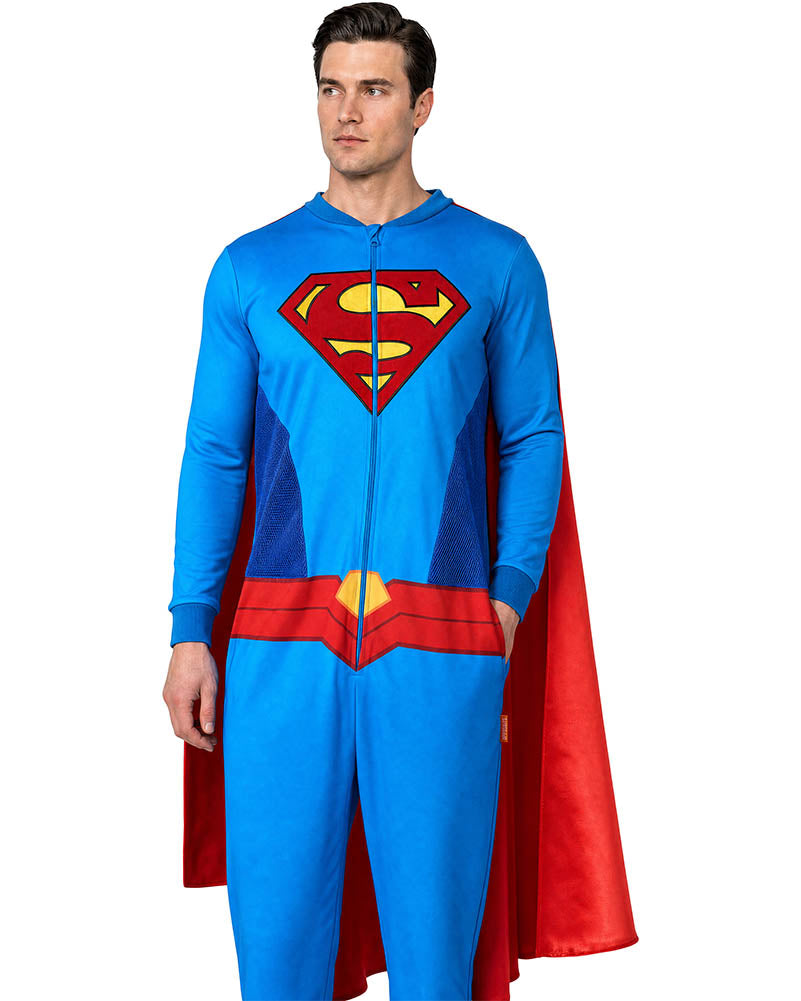Superman Opposuit Adult Onesie