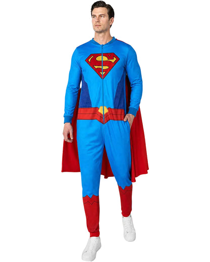 Superman Opposuit Adult Onesie
