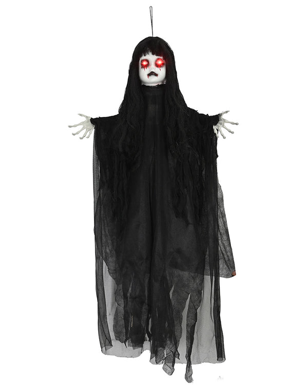 Suspended Girl Animated Decoration 1m