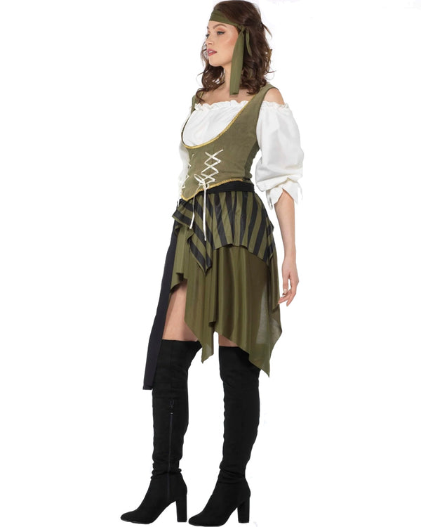 Swashbuckler Pirate Womens Costume