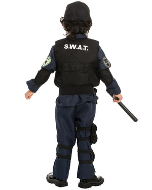 SWAT Police Officer Complete Kids Costume
