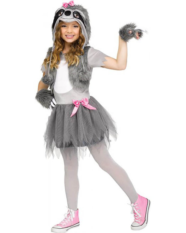 Sweet Sloth Girls Costume