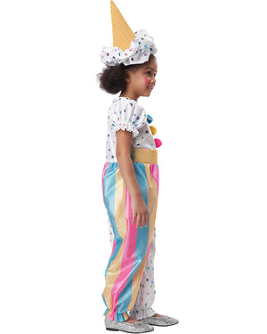 Sweet Treats Clown Girls Costume