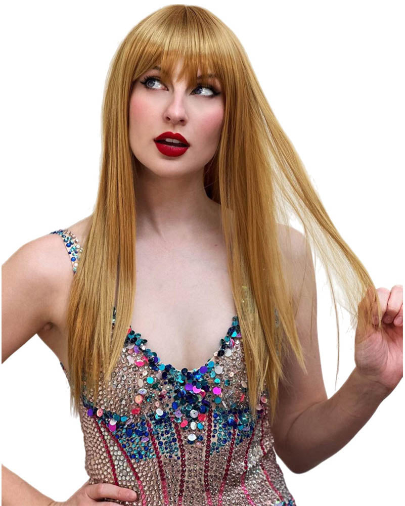 Swift Singer Deluxe Long Blonde Wig