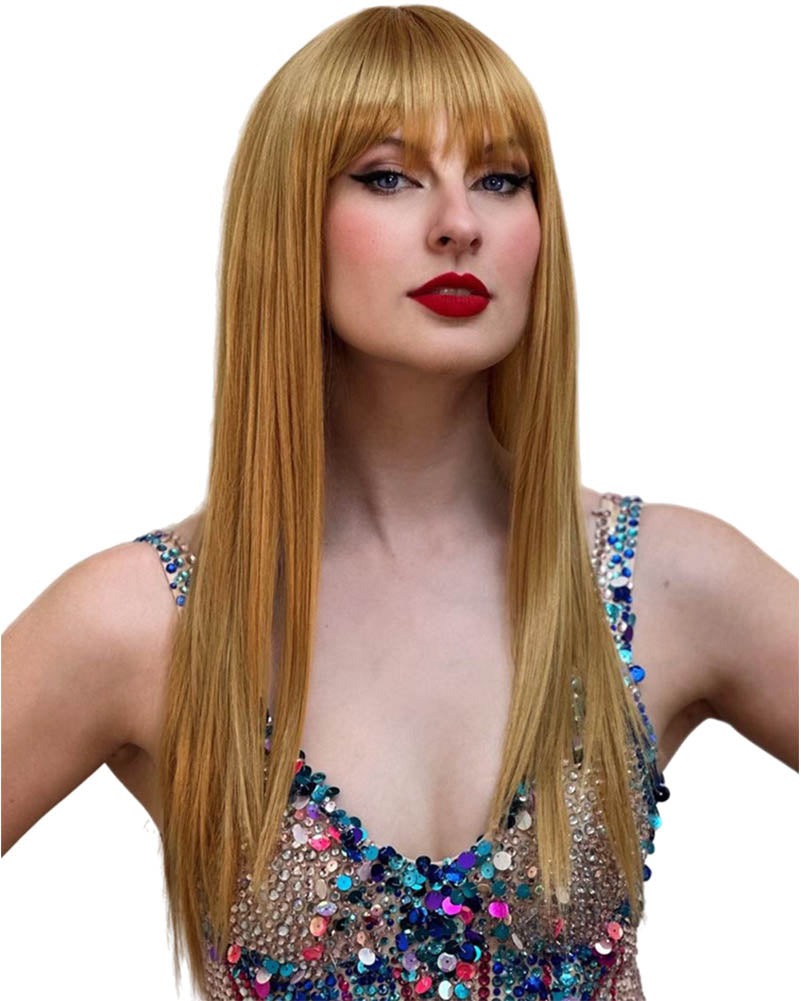 Swift Singer Deluxe Long Blonde Wig