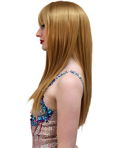 Swift Singer Deluxe Long Blonde Wig