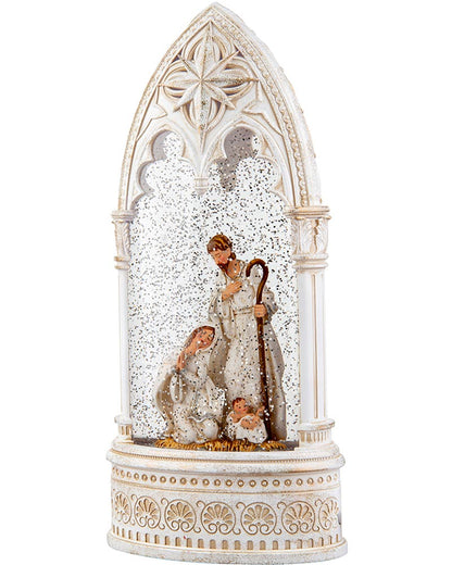 Christmas Swirl Musical Nativity Scene USB