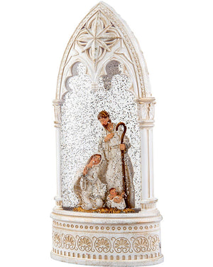 Christmas Swirl Musical Nativity Scene USB