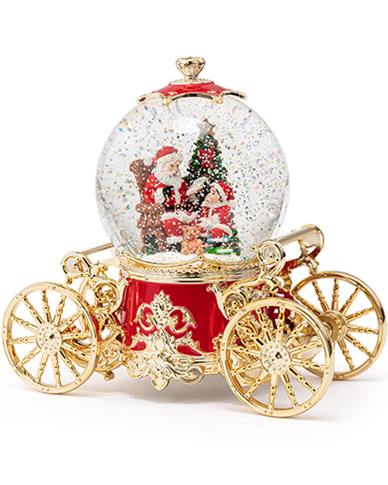 Christmas Swirl Musical Royal Carriage USB 21cm