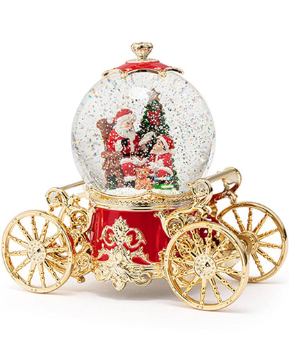 Christmas Swirl Musical Royal Carriage USB 21cm
