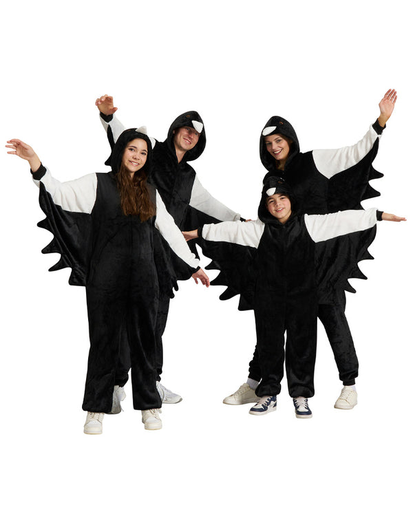 Swooping Magpie Full Body Deluxe Kids Costume