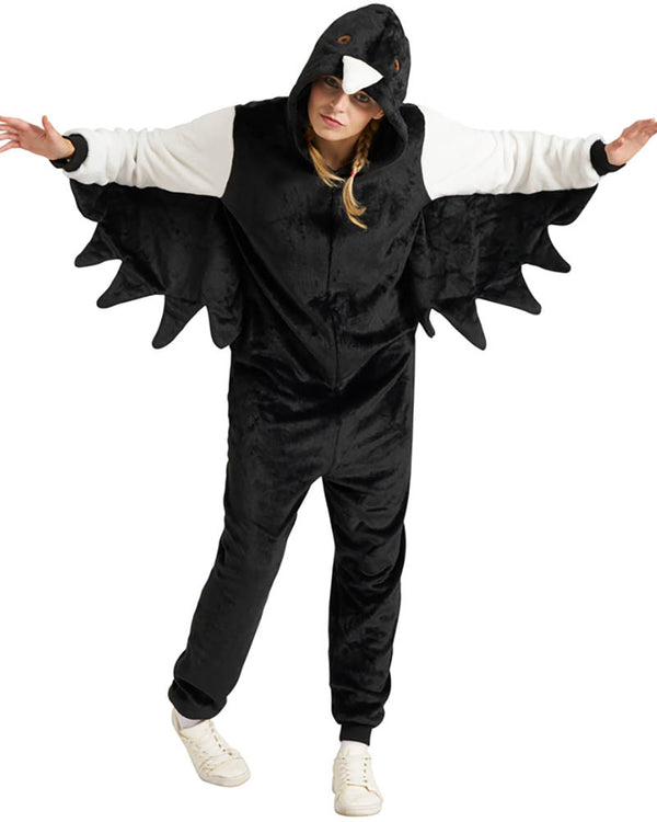 Swooping Magpie Full Body Deluxe Adults Costume
