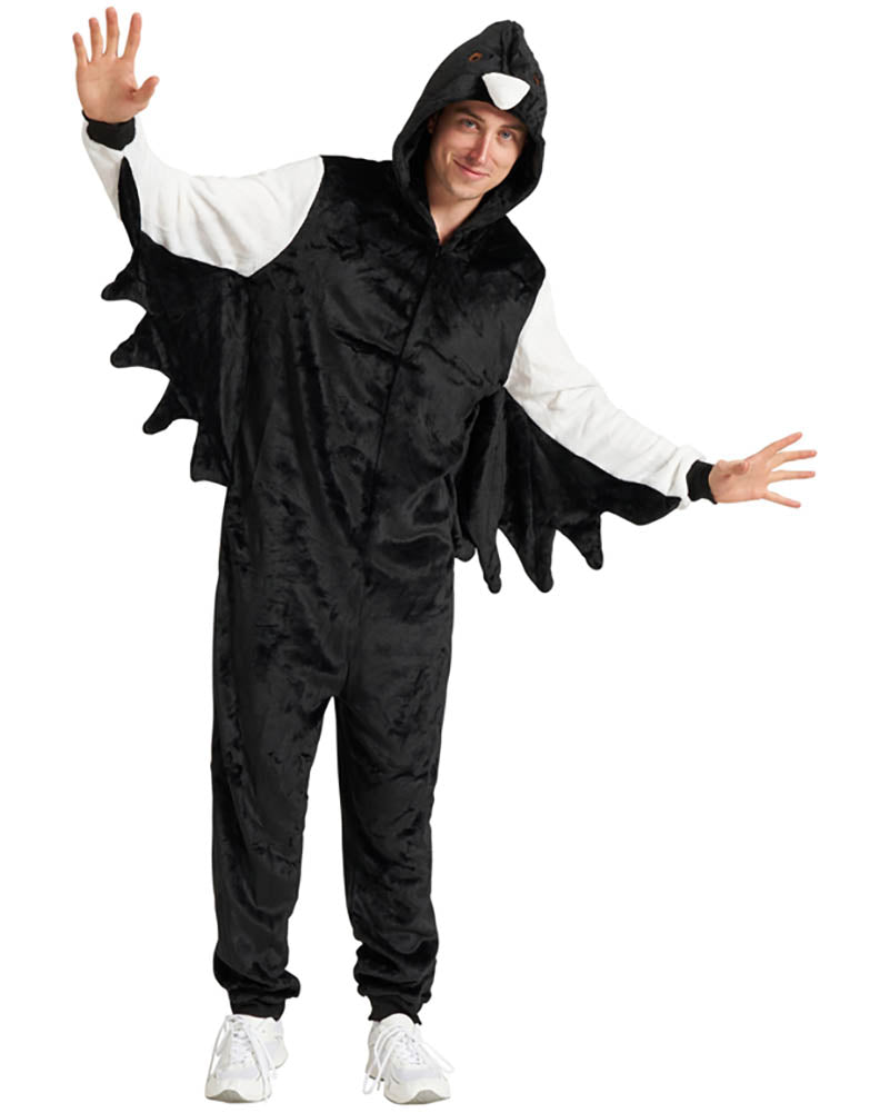 Swooping Magpie Full Body Deluxe Adults Plus Size Costume