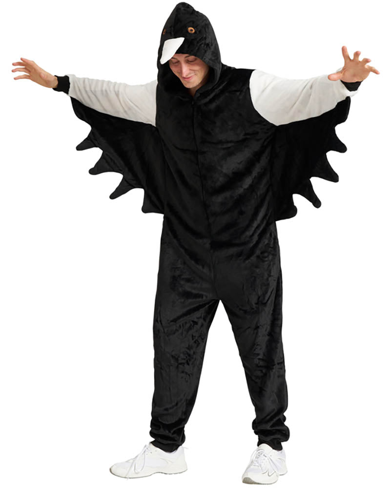 Swooping Magpie Full Body Deluxe Adults Plus Size Costume