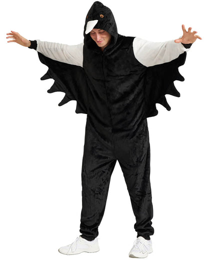 Swooping Magpie Full Body Deluxe Adults Plus Size Costume