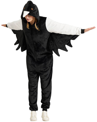 Swooping Magpie Full Body Deluxe Adults Plus Size Costume