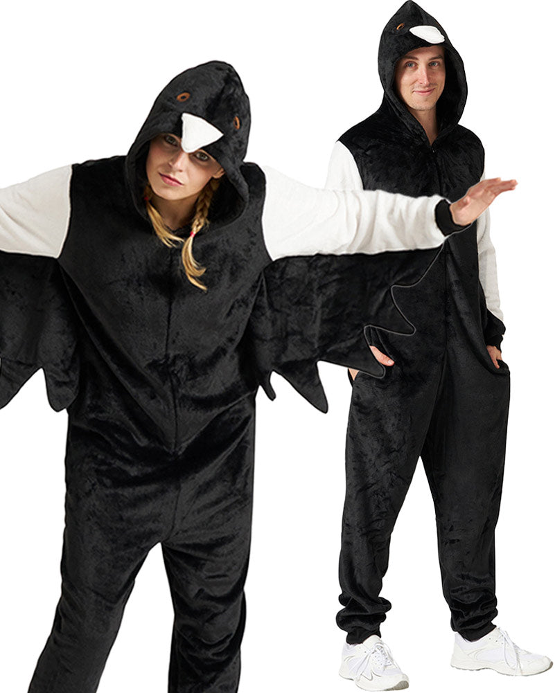Swooping Magpie Full Body Deluxe Adults Plus Size Costume