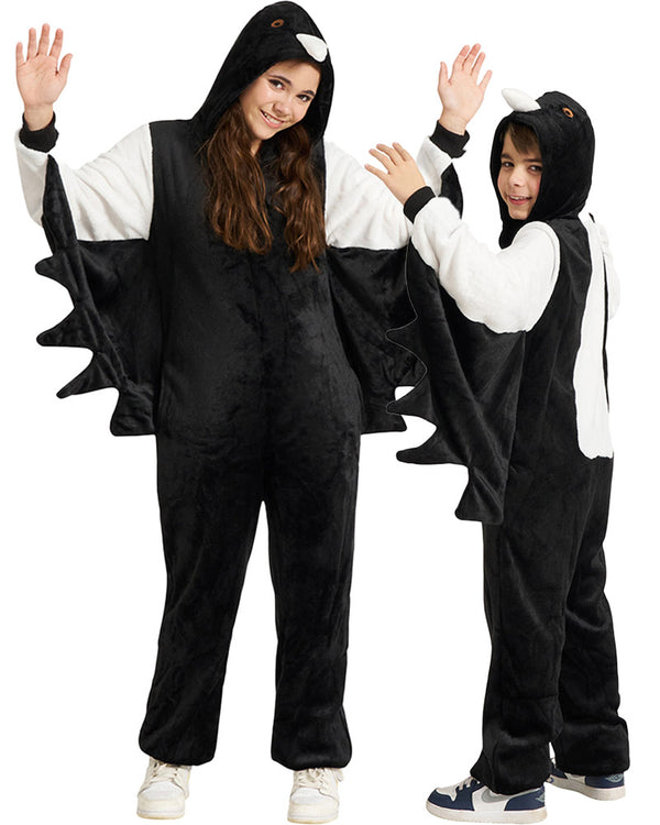 Swooping Magpie Full Body Deluxe Kids Costume