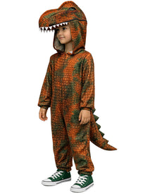 T-Rex Brown Dinosaur Kids Costume