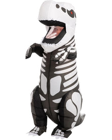 T-Rex Skeleton Inflatable Adult Costume