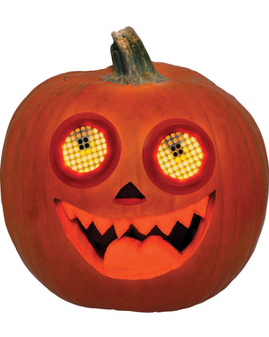 Talking Light Up Pumpkin Eyes Animatronic