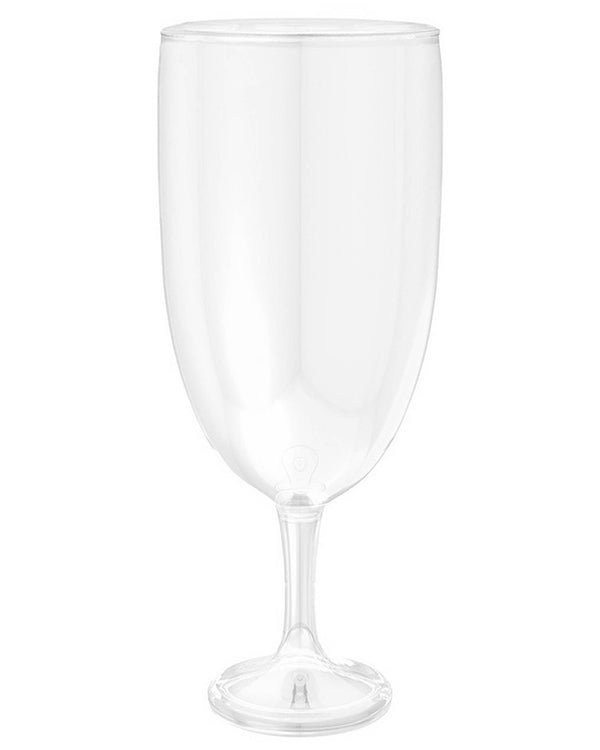 Tall Round Clear Plastic Pedestal Jar 31cm