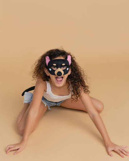 Tassie Devil Deluxe Mask and Tail Set