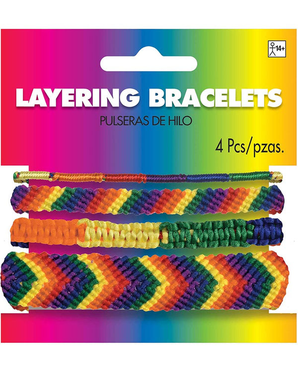 Team Spirit Rainbow Bracelets