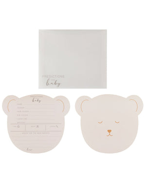 Teddy Bear Baby Shower Advice Cards Pack of 10